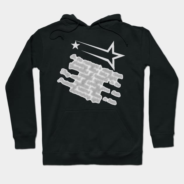 falling star Hoodie by HTA DESIGNS